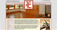 Desktop Screenshot of evans-carpentry.com